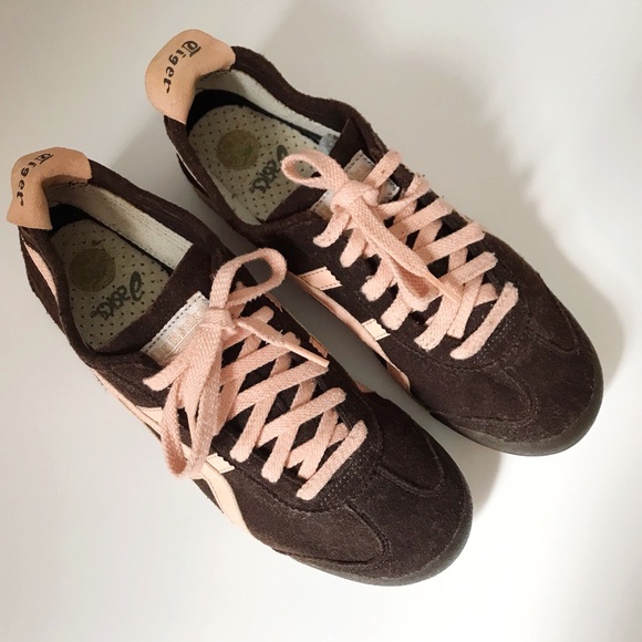 Asics Shoes - Brown and Pink ASICS Asics Shoes - Brown and Pink ASICS